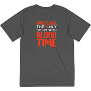 Wrestling Short Sleeve Performance Tee - Blood Time