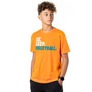 Volleyball T-Shirt Short Sleeve Eat. Sleep. Volleyball.