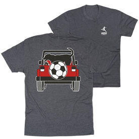 Soccer Short Sleeve T-Shirt - Soccer Cruiser (Back Design)