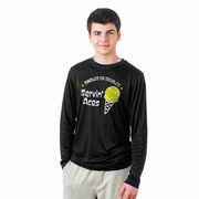 Tennis Long Sleeve Performance Tee - Servin' Aces