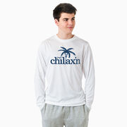 Lacrosse Long Sleeve Performance Tee - Just Chillax'n