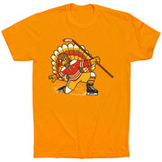 Hockey Short Sleeve T-Shirt - Cage Free Turkey Celly