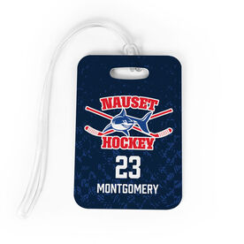 Custom Team Bag Tag - Hockey