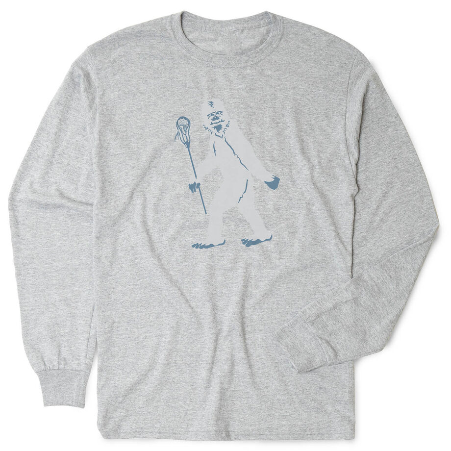 Guys Lacrosse Tshirt Long Sleeve - Yeti