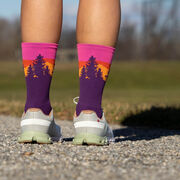 Socrates® Mid-Calf Performance Socks - Happy Hour