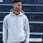 Crew Hooded Sweatshirt - Crew Row Team Sketch