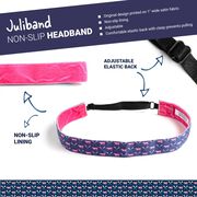 Girls Lacrosse Juliband Non-Slip Headband - Lacrosse Lula Dog