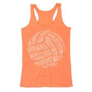 Volleyball Women's Everyday Tank Top - Volleyball Words