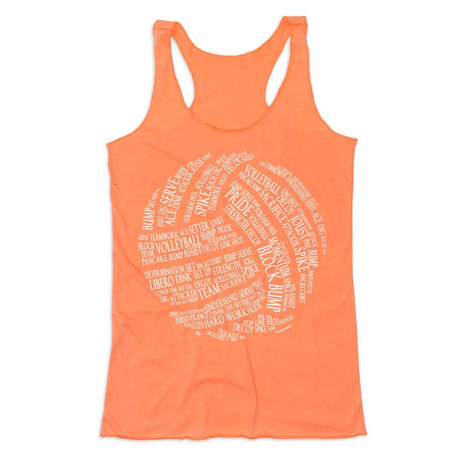 Volleyball Women's Everyday Tank Top - Volleyball Words
