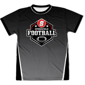 Custom Team Short Sleeve Velocitee T-Shirt -  Football
