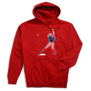 Softball Hooded Sweatshirt - Softball Star