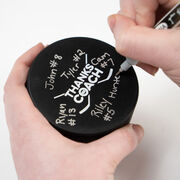 Hockey Puck - Thanks Coach