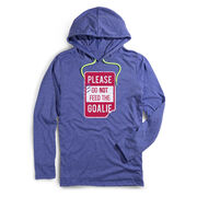 Men's Lightweight Hoodie - Don’t Feed The Goalie