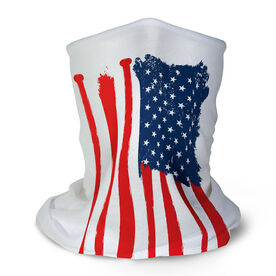 Baseball Multifunctional Headwear - American Flag Bats RokBAND