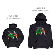 Guys Lacrosse Hooded Sweatshirt - Checking It Twice Lacrosse