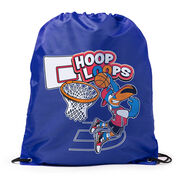 Basketball Drawstring Backpack - Hoop Loops 