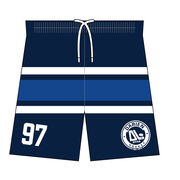 Custom Team Shorts - Hockey Stripes