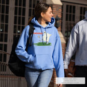 Soccer Hooded Sweatshirt - Soccer Ghoul