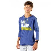 Men's Tennis Lightweight Hoodie - Eat Sleep Tennis