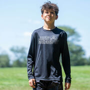 Soccer Long Sleeve Performance Tee - Just Kickin' It