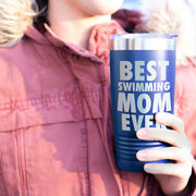 Swimming 20 oz. Double Insulated Tumbler - Best Mom Ever
