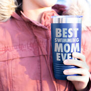 Swimming 20 oz. Double Insulated Tumbler - Best Mom Ever