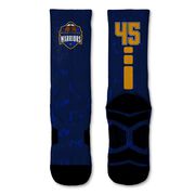 Custom Team Graphic Flex Mid-Calf Socks - Football