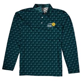 Custom Team Long Sleeve Polo -  Pickleball