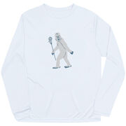 Guys Lacrosse Long Sleeve Performance Tee - Yeti