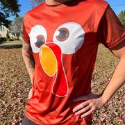 Short Sleeve Performance Tee - Gobbles the Turkey