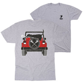Guys Lacrosse Short Sleeve T-Shirt - Chillax Cruiser (Back Design)