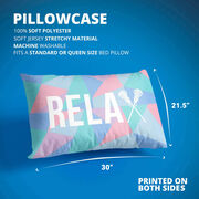 Girls Lacrosse Pillowcase - Relax