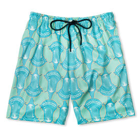 Guys Lacrosse Swim Trunks - Coast To Coast