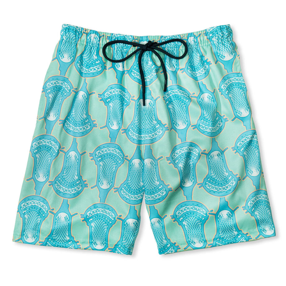 Guys Lacrosse Swim Trunks - Coast To Coast