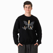 Baseball Crewneck Sweatshirt - It's Bats
