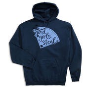 Softball Hooded Sweatshirt - Good Girls Steal