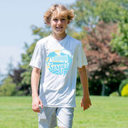 Volleyball Short Sleeve Performance Tee - Serve's Up