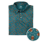 Football Short Sleeve Polo - Game Plan