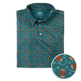 Football Short Sleeve Polo - Game Plan