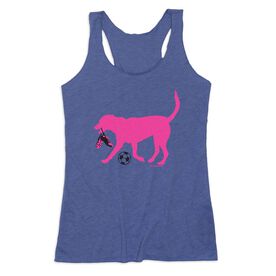 Soccer Women's Everyday Tank Top - Sasha The Soccer Dog