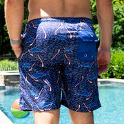 Hockey Swim Trunks - Shark Attack