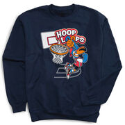 Basketball Crewneck Sweatshirt - Hoop Loops