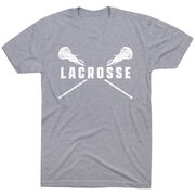 Girls Lacrosse Short Sleeve T-Shirt - Crossed Girls Sticks