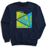 Tennis Crewneck Sweatshirt - Let's Raise A Racket