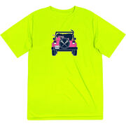 Girls Lacrosse Short Sleeve Performance Tee - Lax Cruiser