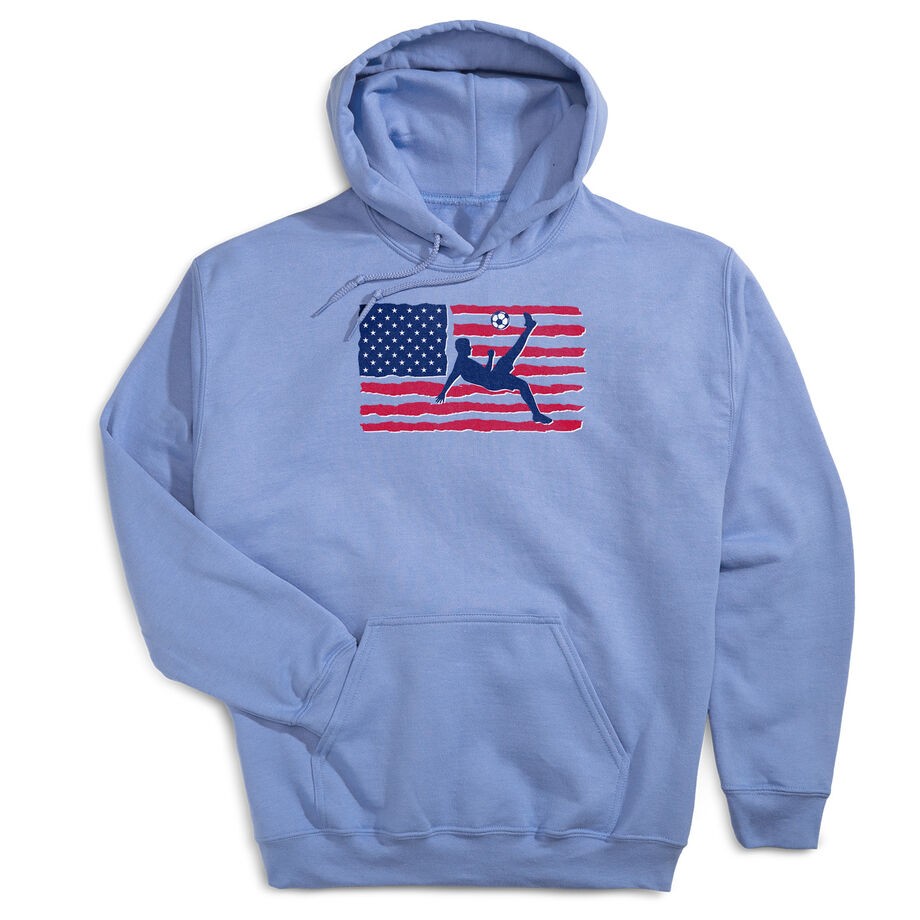 Soccer Hooded Sweatshirt - Guys Soccer Land That We Love