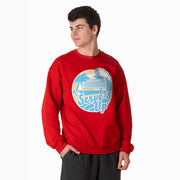 Volleyball Crewneck Sweatshirt - Serve's Up