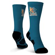 Running Graphic Flex Mid-Calf Socks - Custom