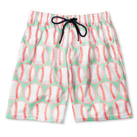 Baseball Swim Trunks - Coast To Coast