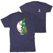 Baseball Short Sleeve T-Shirt - Top O' The Order (Back Design)